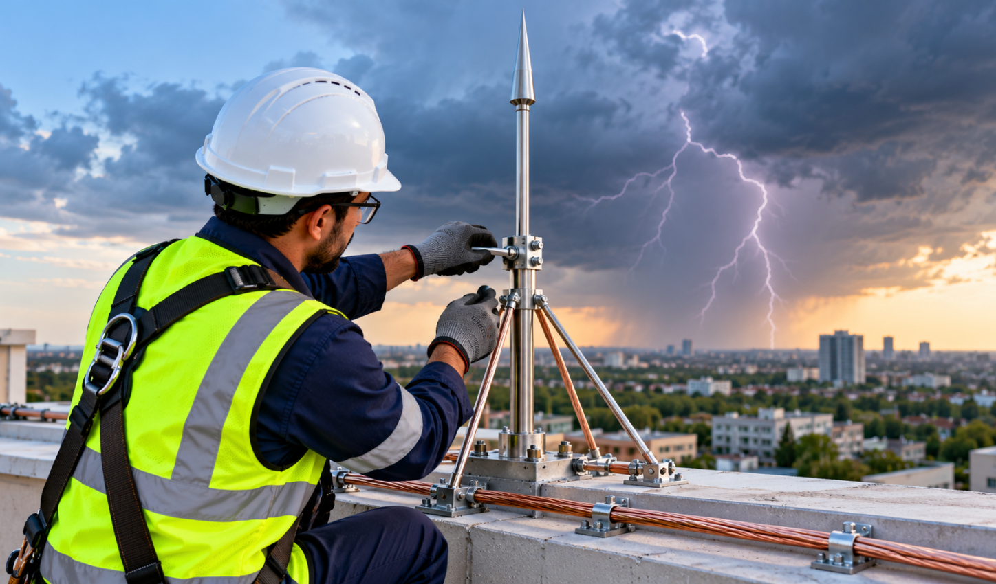 Advanced Lightning Protection Systems for Safer Electrical Infrastructure