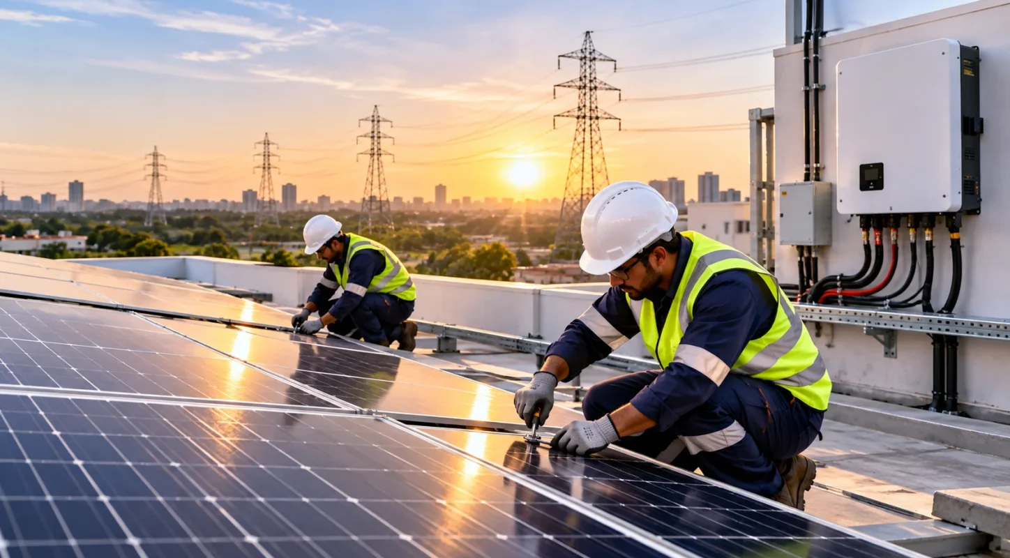 Efficient On-Grid Solar Systems for Lower Energy Costs